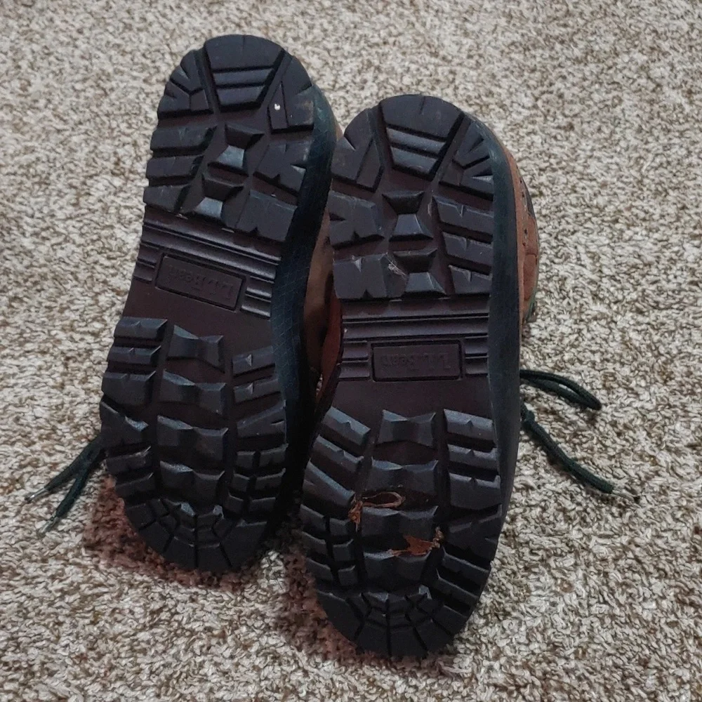 VTG L.L. Bean Kids Hiking Boots Thinsulate Insulation Size 7